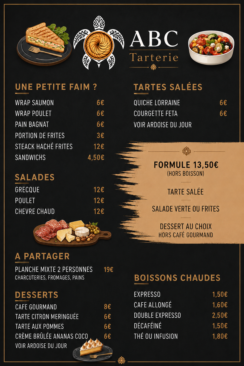 Menu ABC